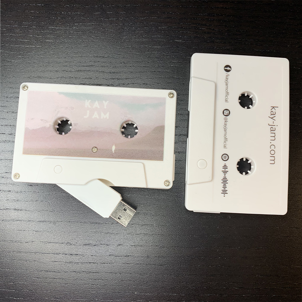 Clé USB en forme de cassette audio - Made to USB
